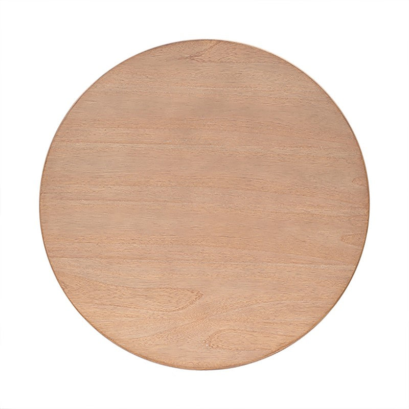 Skye Round Coffee Table with Shelf