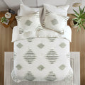 Tahli 3 Piece Cotton Blend Chenille Comforter Set
