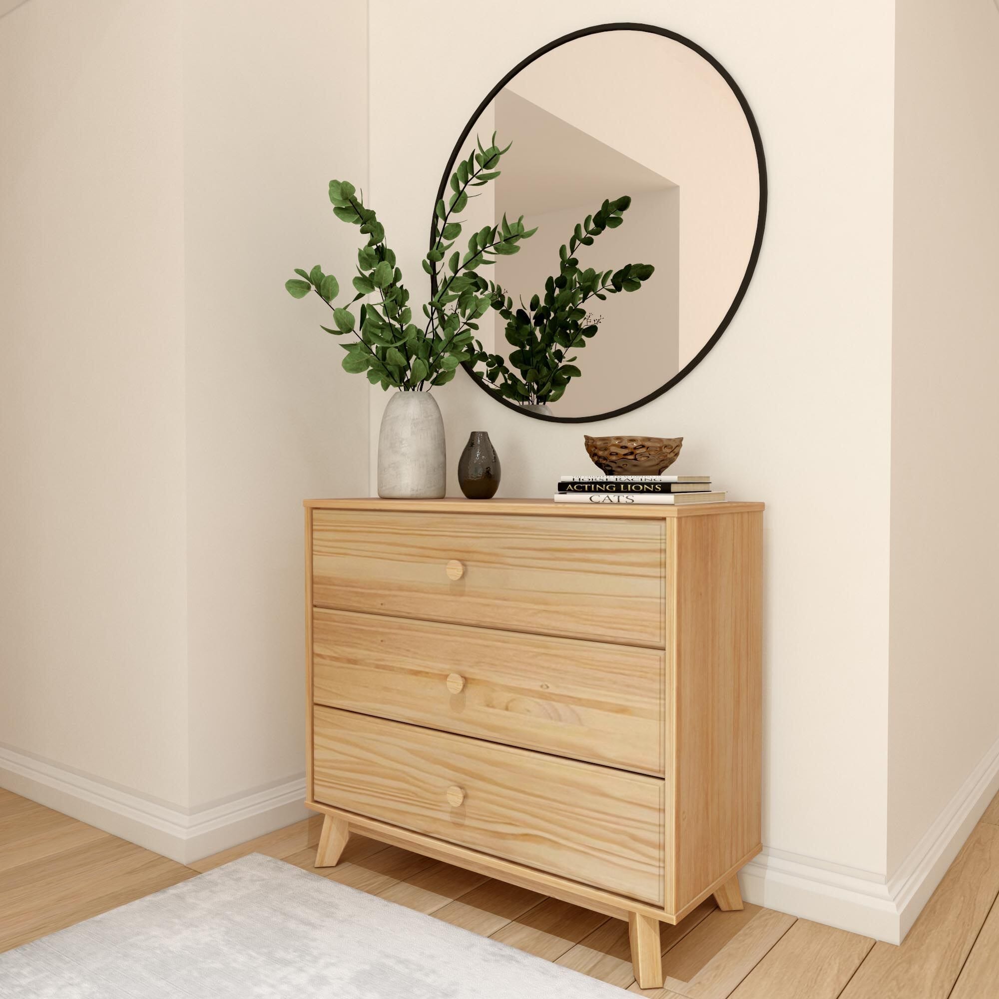 Classic 3-Drawer Dresser Dresser Plank+Beam Natural  Main image