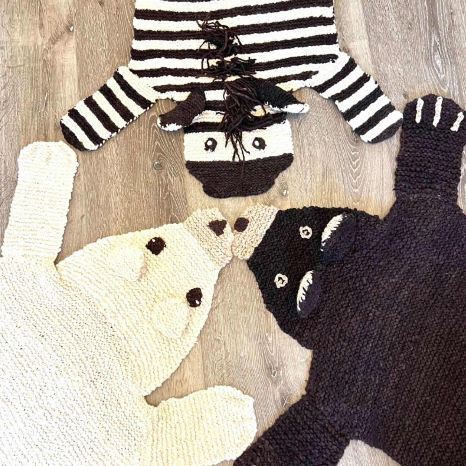 Organic Wool Play Mat + Nursery Rug  | Brown Bear Secondary image