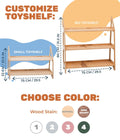 Wood Montessori Shelf