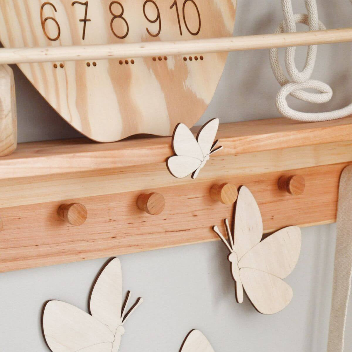 Personalized Nursery Wall Shelf for Kids Secondary image