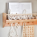 Nursery Wall Shelf for Books, Toys & Decor