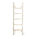 Blanket Ladder 5 Foot Or 6 Foot Blanket Ladder Rustic White